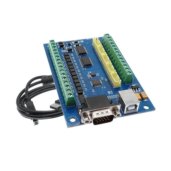 MACH3 USB CNC 5-осевая плата управления линейным движением 100 кГц 12-24 В STB5100 Breakout Board