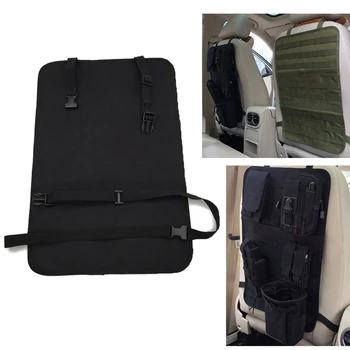 Многофункциональная сумка для спинки автокресла Molle EDC, подсумок для хранения тактических аксессуаров, сумка для хранения