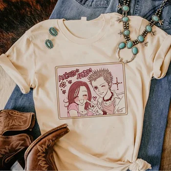 Женская футболка Nana дизайнерский японский топ женская графическая уличная одежда забавная одежда