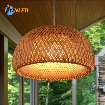 Деревянная подвесная лампа в китайском стиле в деревенском стиле, простая люстра, используемая для дома, гостиной в отеле