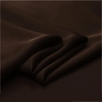 Эластичный шелк с двойным жоржетом, ткань из чистого шелка тутового дерева, материал для пошива роскошных платьев и рубашек 41