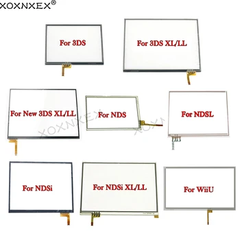 XOXNXEX Замена Сенсорной панели Дисплея Дигитайзер Стекло Для Nintendo DS Lite Для NDSL NDSi Новый 3DS XL LL Для Консоли WiiU