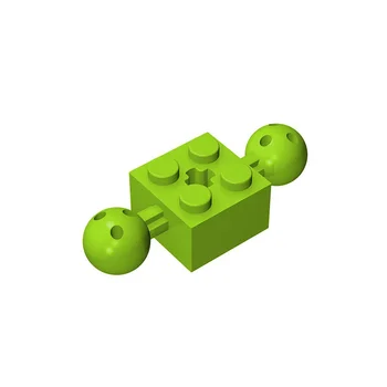 10шт MOC Brick Parts 17114 Высокотехнологичный Кирпич Специальный 2 x 2 Совместимых Строительных Блока Частиц DIY Assmble Kid Puzzle Игрушка В Подарок