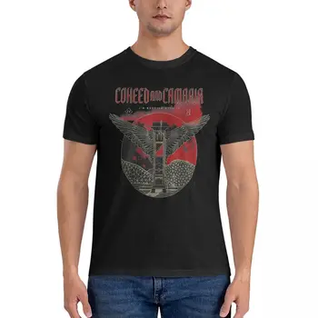 Мужская футболка Band Coheed And Cambria, потрясающая футболка, футболки с круглым вырезом и коротким рукавом, одежда из чистого хлопка 6XL