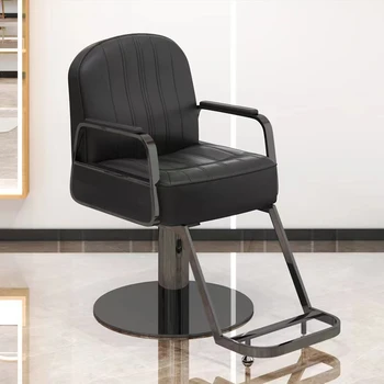 Эргономичные парикмахерские кресла для салона красоты, Офисные вращающиеся Профессиональные парикмахерские кресла для татуировок, парикмахерский комод, мебель для салона Cadeira MR50BC