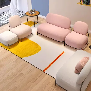 Уютные Детские Уникальные Диваны для гостиной Расслабляющий Белый Современный Ленивый диван Nordic Lounge Мебель для спальни из белого дерева