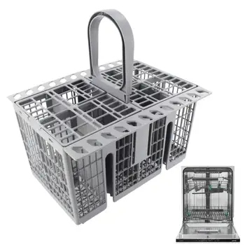 Универсальная корзина для посудомоечной машины, термостойкий ящик для хранения, Поможет вам лучше отделить и упорядочить столовые приборы, Кухонные принадлежности