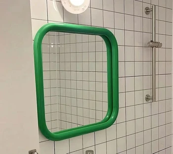 Настенная раковина для ванной комнаты creative art, настенный простой квадратный комод для ванной комнаты
