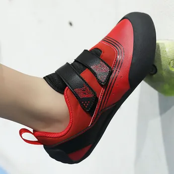 Детская спортивная обувь для скалолазания на открытом воздухе, детская обувь, молодежная спортивная обувь, обувь для тренировок по скалолазанию, нескользящая, износостойкая