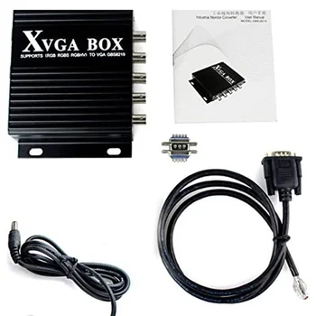 XVGA Box RGB RGBS MDA CGA EGA В VGA Промышленный Преобразователь Видео для мониторов GBS-8219 Промышленный Преобразователь мониторов US Plug