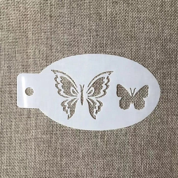 Трафареты для рисования бабочек размером 5,3 * 3 дюйма для раскрашивания вырезок, тиснения, Декоративный шаблон для альбома