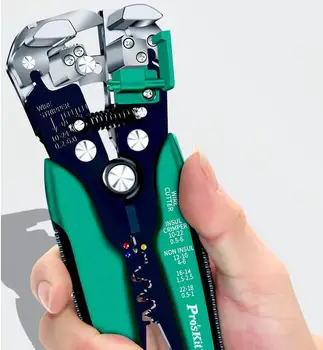 оригинальный импортный электрик для зачистки проводов 8PK-371D автоматические плоскогубцы для зачистки ножниц