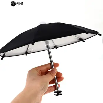 1шт Черный зонт для зеркальной камеры, Солнцезащитный козырек, Дождевик, держатель для общей камеры, зонт для фотокамеры