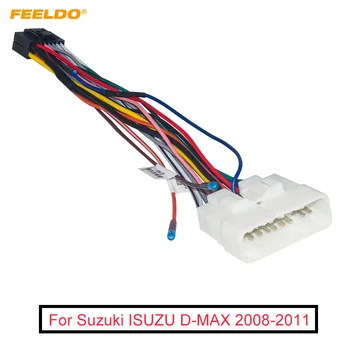 FEELDO Автомобильный 16-контактный Аудио Жгут Проводов Для Suzuki ISUZU D-MAX 16-Контактный Адаптер Для Установки Стереосистемы На Вторичном Рынке