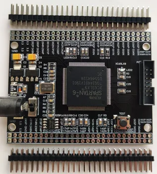 Плата разработки Xilinx FPGA Spartan-6 XC6SLX9 core минимальная система 
