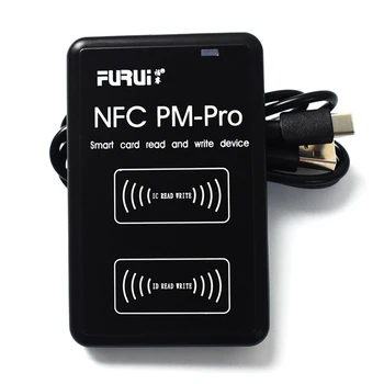FURUI Новый PM-Pro RFID IC/ID Копировальный Аппарат Дубликатор Брелок NFC Считыватель Писатель Зашифрованный Программатор USB UID Копия Карты Tag