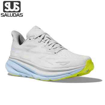 SALUDAS Clifton 9 Обувь для мужчин и женщин, уличные дорожные кроссовки для бега с противоскользящей амортизацией, Легкие повседневные кроссовки для фитнеса и бега трусцой.
