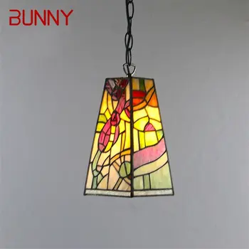 Подвесной светильник BUNNY в стиле ретро, современная светодиодная лампа, креативные светильники, декоративные для домашней столовой