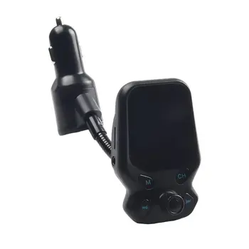 Практичный комплект MP3-плеер радиоадаптер Bluetooth FM-передатчик Автомобильный FM-передатчик 1,8-дюймовый цветной экран QC3.0 Быстрая зарядка
