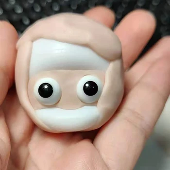 Новая кукольная головка из мягкой керамики OB11, кукольный инструмент ручной работы-внутренняя сердцевина с наполнителем