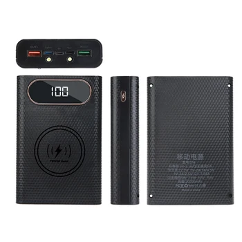DIY Power Bank Case- Портативный Аккумуляторный Ящик Для Хранения 4 * 21700 с внешней Зарядкой 5 В 2.1A для Мобильных телефонов