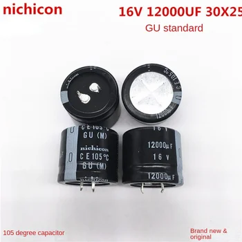 (1ШТ) 16V12000UF 30X25 электролитический конденсатор nichicon 12000UF 16V 30 * 25