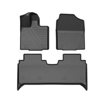 Для Honda UR-V 2017-2021 Бесшовная посадка Водонепроницаемый прочный автомобильный коврик 3D TPE Для левого вождения Нетоксичный автомобильный коврик для пола ковер