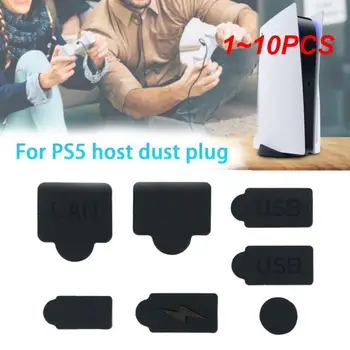 1 ~ 10ШТ Набор силиконовых пылезащитных заглушек USB-интерфейс, Пылезащитный чехол, Пылезащитный штекер для аксессуаров игровой консоли PS5 5