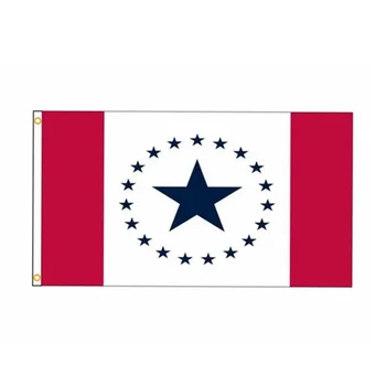 Флаг и баннеры Stennis Mississippian для внутреннего и наружного декора 90x150 см из полиэстера