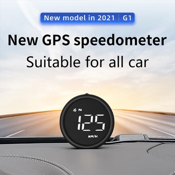 OANA G1 Автомобильный HUD OBD2 GPS, бортовой компьютер, цифровой головной дисплей, автоматический спидометр, проектор на лобовое стекло для всех автомобилей