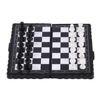 Классическая Шахматная Настольная Игра Портативная Магнитная Шахматная Настольная Игра Прочная И Многоразовая Шахматная Настольная Игра Набор Шахмат Для Семейной Вечеринки