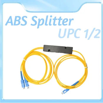 Волоконно-оптический ABS-разветвитель FTTH SC / UPC Кассетный волоконный разветвитель SC / UPC 1x4, разветвитель с косичкой, разъем разветвителя PLC 1/4.