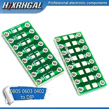 10шт 0805 0603 0402 для DIP PCB Transfer Board DIP Pin Board Pitch Adapter наборы ключей hjxrhgal