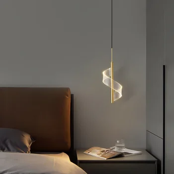 Подвесные светильники Nordic LED, внутреннее освещение, Подвесная лампа для дома, Прикроватная тумбочка, украшение гостиной, Обеденные столы, Современный свет в проходе