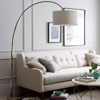 Современный минималистичный светильник для рыбалки, Скандинавский диван для гостиной, креативный напольный светильник, роскошный Кофейный Вертикальный торшер