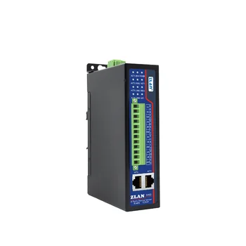 4-портовый изолирующий преобразователь последовательного доступа в Ethernet TCP IP Modbus RTU TCP ZLAN5443D