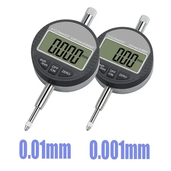 Цифровой индикатор набора DTI Индикатор тестового инструмента 0-12,7 мм Микрометр с точностью до метрики / дюйма Электронный индикатор датчика