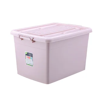 Хит продаж передвижные пластиковые ящики для хранения в гостиной пластиковый контейнер для хранения с колесиками и крышкой