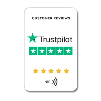 Напишите о нас в Google NFC Tap Cards NFC215 504 байта Карточки для социальных сетей Trustpilot Tripadvisor Отзывы