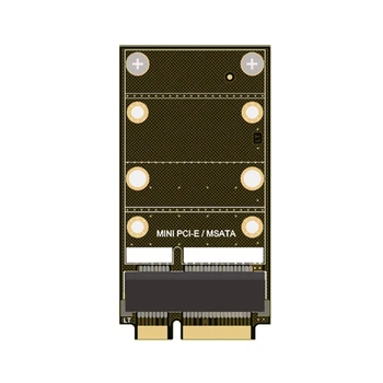 mSATA SSD Adapter Converter Плата модуля Riser Card Mini PCIE SSD Adapter Плата расширения для портативных ПК Dropship