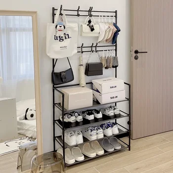 Встроенный органайзер для обуви, несущий нагрузку Шкаф для хранения верхней одежды и обуви, вешалка для хранения Nike, Органайзер для обуви в прихожей