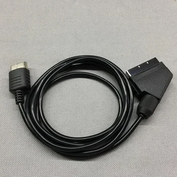 FZQWEG 10 шт. RGB кабель для sega DC шнур Scart кабель для SEGA Dreamcast DC Черный с CE