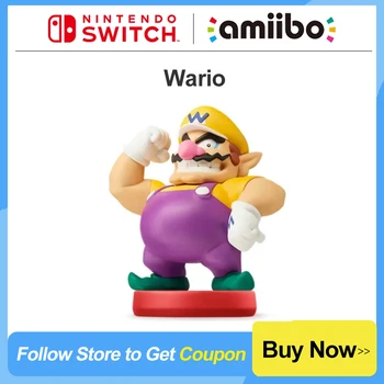 Nintendo Switch Amiibo Wario для Nintendo Switch и OLED-модель игрового взаимодействия Nintendo Switch серии Super Mario Party