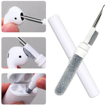 Набор для Чистки наушников Bluetooth для Airpods Pro 1 2 3 Ручка-щетка Для Чистки Наушников Инструменты Для Huawei Xiaomi Samsung Airdots 1шт