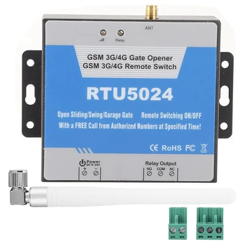 1 ШТ RTU5024 GSM Открывалка для ворот RTU5024 Контроллер доступа к мобильному телефону Дистанционный переключатель управления воротами 4G GSM Открывалка для ворот 4G GSM