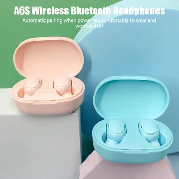 Оригинальная беспроводная Bluetooth-гарнитура A6S TWS 5.0 наушники Bluetooth-наушники спортивные наушники-вкладыши гарнитура с микрофоном для Xiaomi