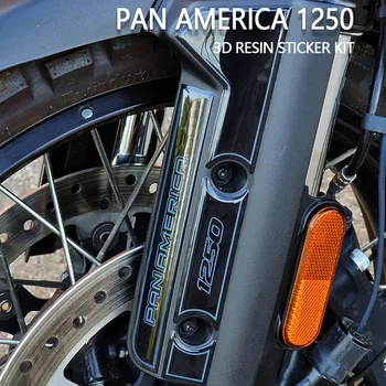 Для Harley Pan America 1250 PanAmerica 1250 2020-2023 3D гелевая наклейка из эпоксидной смолы Комплект для защиты бака