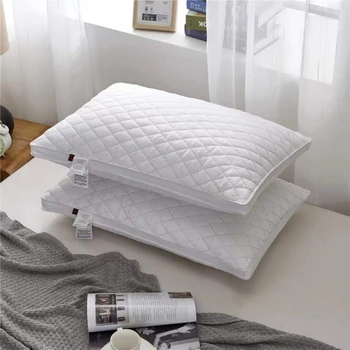 Высокоэластичная Трехмерная Подушка Пятизвездочный Отель Pillow Core Home Защита Шеи Для Взрослых Матрас для Односпальной Двуспальной Кровати 48X74