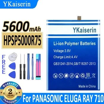 5600 мАч YKaiserin Аккумулятор HPSP5000R75 для аккумуляторов мобильного телефона PANASONIC ELUGA RAY 710