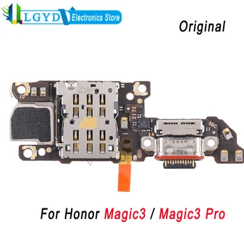 Для Honor Magic3 Оригинальная плата для чтения SIM-карт с микрофоном для ремонта Honor Magic3 Pro Запасная часть